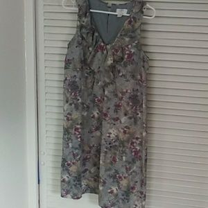 Anne Taylor Loft Empire Waist Sleeveless Dress